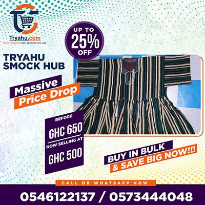 Shop Cultural Ghana Smocks | Original Fugu & Batakari Tryahu